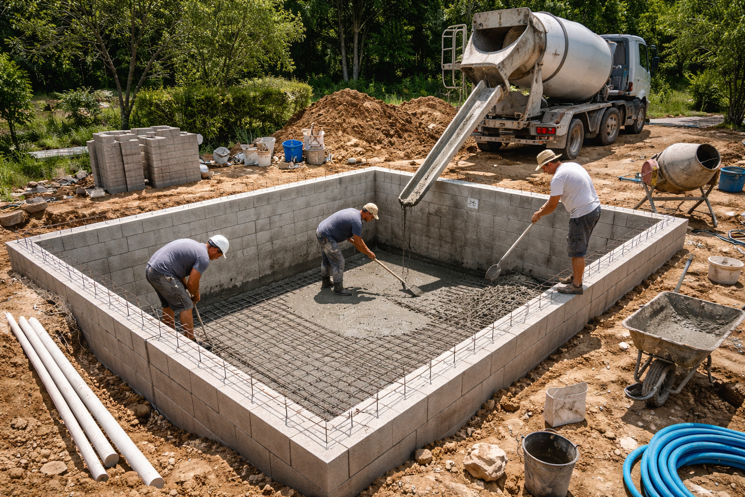 Piscine réalisée